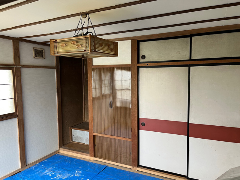 リフォーム前のワークルーム
